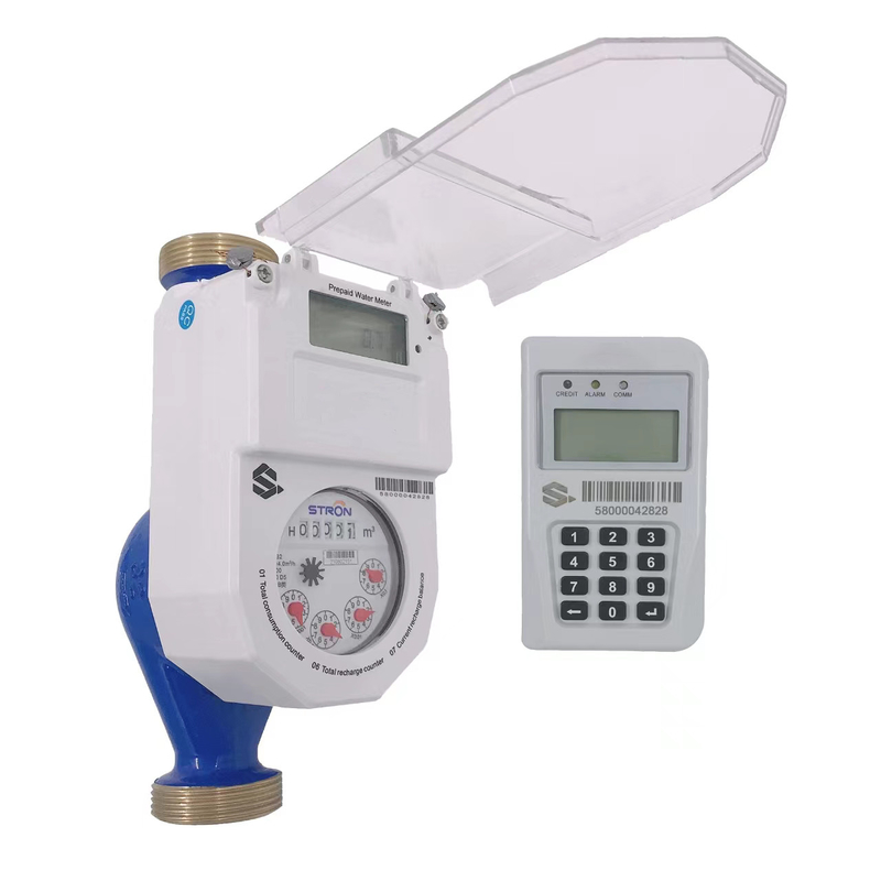 Contatore per acqua elettronico astuto pagato anticipatamente/affrancato con la valvola non di ritorno