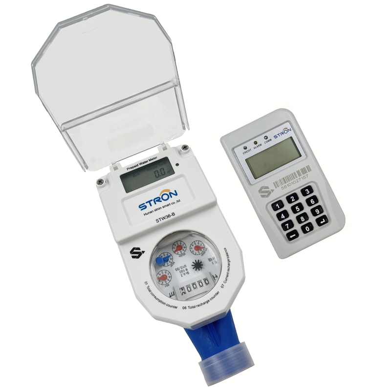 Diretto da fabbrica R160 STS smart CIU telecomando integrato guscio guscio IP68 protezione contatore d'acqua prepagato