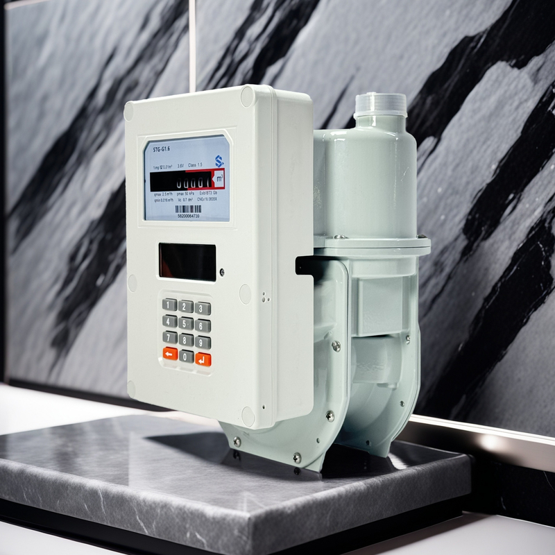 Metro di gas prepagato LAN / WAN con connessione a rete auto-routing Tipo PLC al concentratore