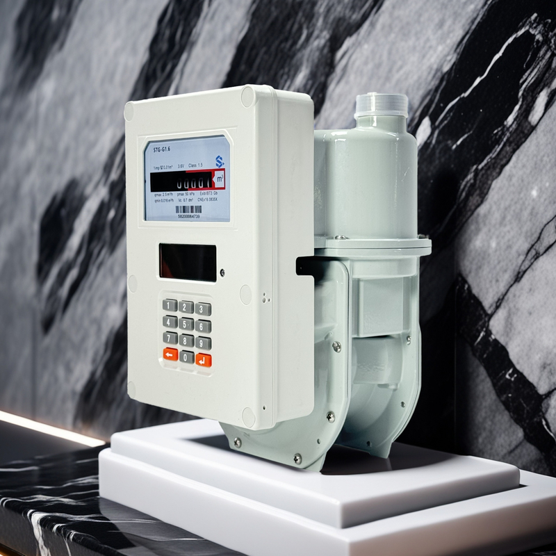 G1.6/G2.5/G4 LORA Comunicazione GPL Domestic STS Smart Electronic Prepaid Gas Meter
