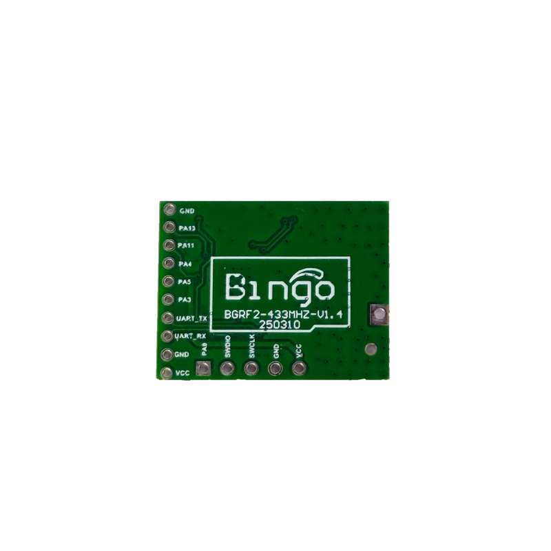 Modulo Wireless UART BGRF2 Ultra-Compatto: Velocità 100kbps, Sensibilità -121dBm e Modalità Sleep 1μA