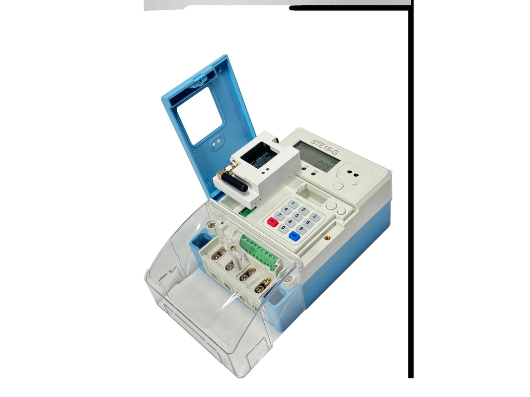 Contatore elettrico prepagato intelligente Abilitazione delle imprese con gestione intelligente dell'energia GPRS STS Contatore prepagato monofase Pagamento mobile intelligente con tecnologia mobile avanzata