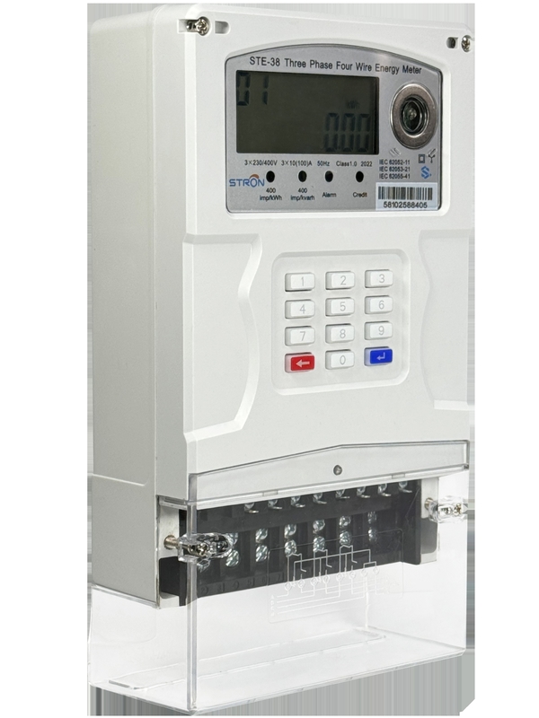 Contatore elettrico intelligente 100A Corrente massima Classe 2.0 Precisione energetica per una misurazione accurata dell'energia