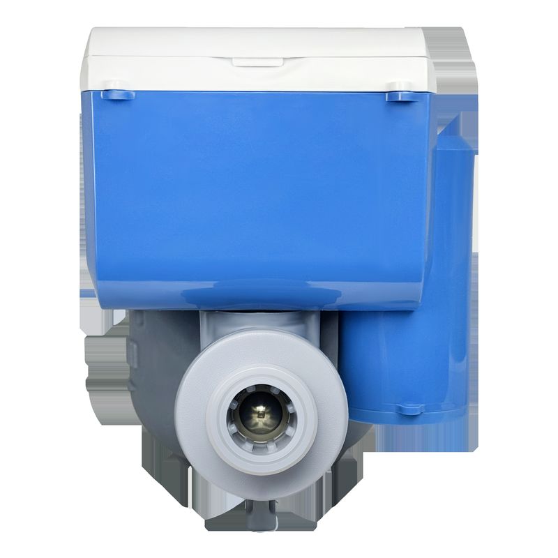 Contatore d'acqua intelligente in ottone/plastica a radiofrequenza prepagato con tastiera divisa STS certificato NEMSA con CIU