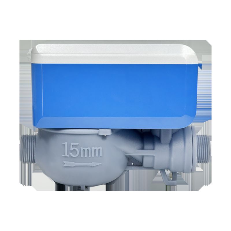 Contatore d'acqua intelligente in ottone/plastica a radiofrequenza prepagato con tastiera divisa STS certificato NEMSA con CIU