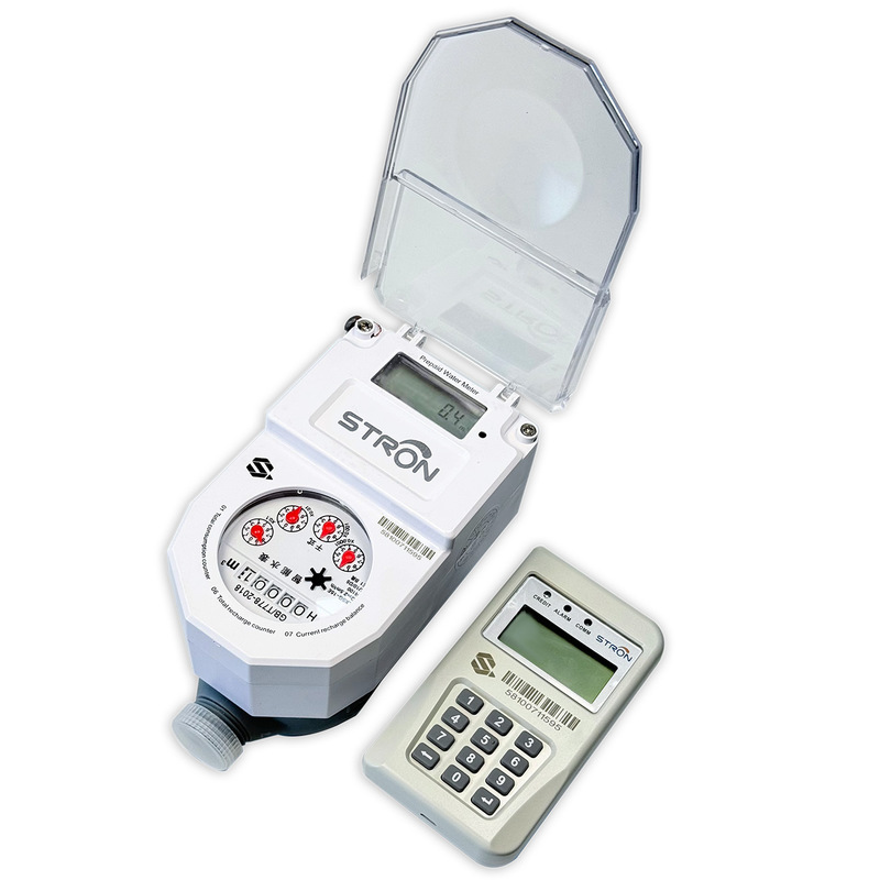 STW36-B Modulo prepagato Contatore dell'acqua Prepagato 1,2 kg Display digitale Monitoraggio del consumo d'acqua per municipi e industrie