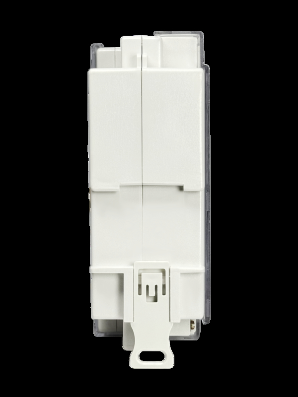 Contatore DIN-Rail prepagato STS monofase + modulo CIU RF/PLC per la comunicazione