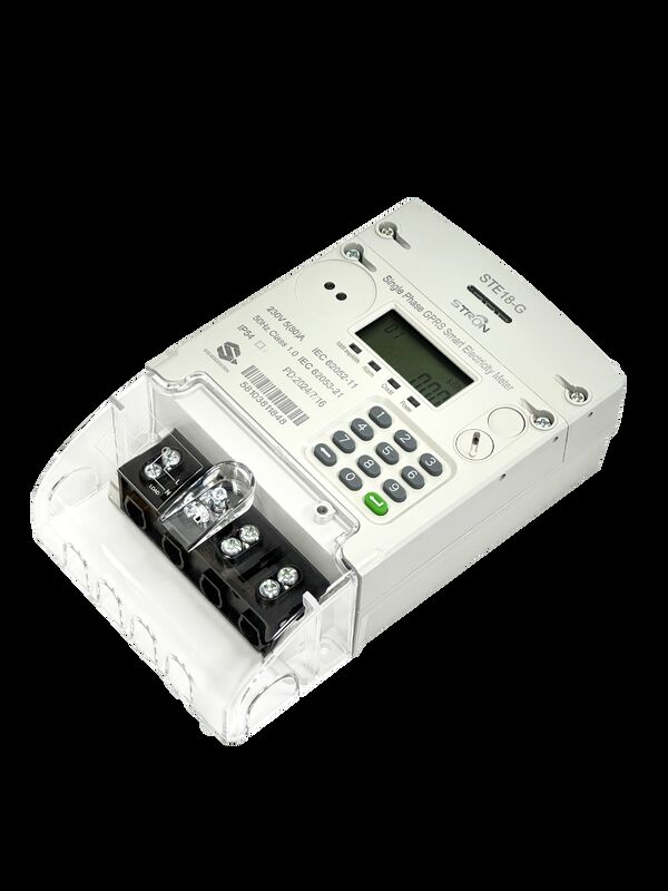 STS Prepaid Keypad Single Phase Upper Plug-in Smart GPRS Electricity Meter ((modulo 2G/4G)