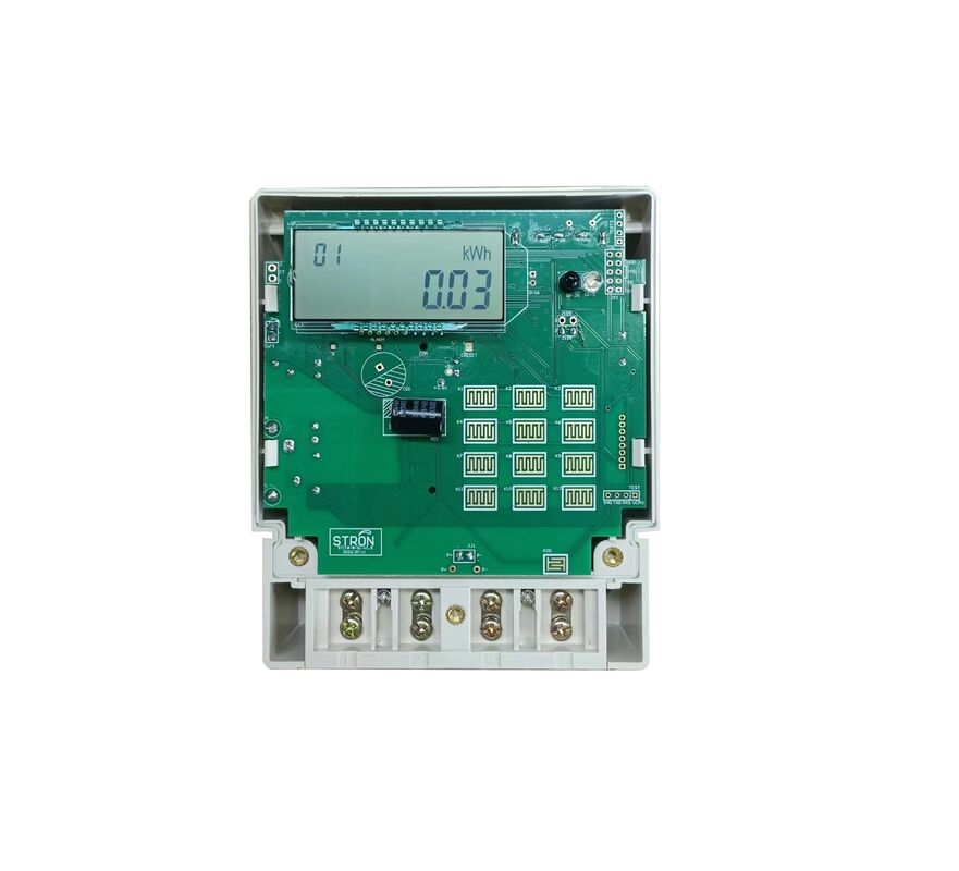 Vendibile a caldo STS Single Phase M-PESA Keypad Smart Prepaid Electricity Meter con display LCD classe 1.0 Sistema di vendita di precisione