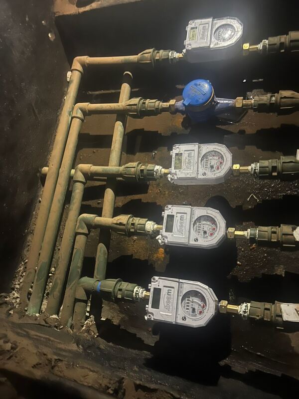 Serie di contatori d'acqua intelligenti (standard STS) IP68 OEM Display meccanico trasparente personalizzabile (anti nebbia) Acqua di base affidabile