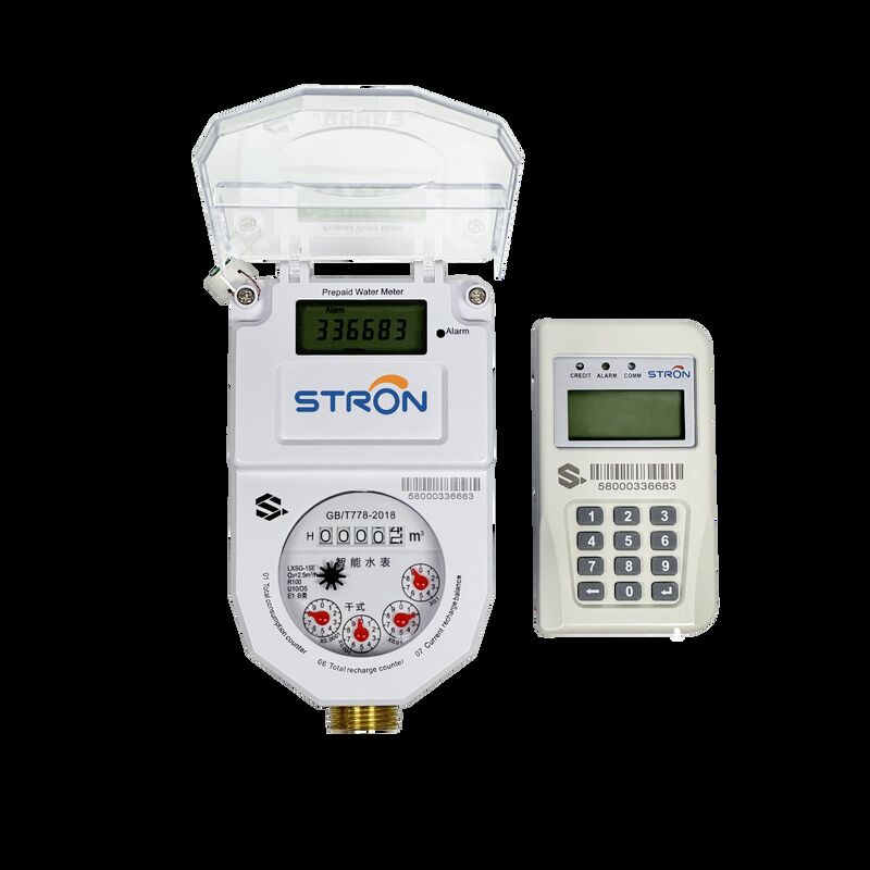 R100 Classe B Multijet Prepaid STS Water Meter con Lora Communication CIU