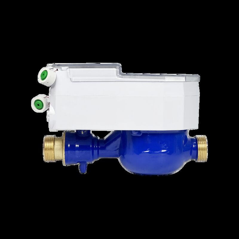 STS Standard Smart Water Meter dotato di gamma di misura 0-999999 litri e temperatura 0C-50C che garantisce i dati sull'uso dell'acqua