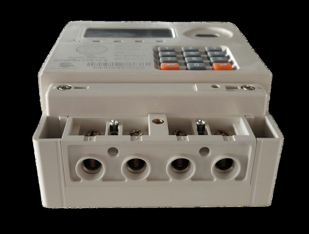 Tipo di token prepagato Contatore elettrico prepagato intelligente integrato con capacità illimitata e software di vendita Stronpay che supporta l'energia