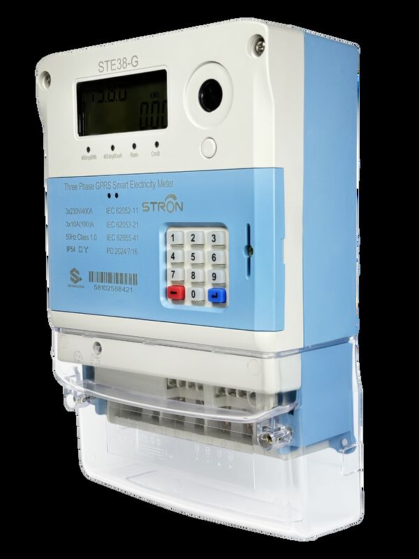 Apparecchiatura di collaudo per contatori elettrici Smart THREE Meter con funzionalità di prepagamento, per garantire il monitoraggio energetico e soluzioni di fatturazione