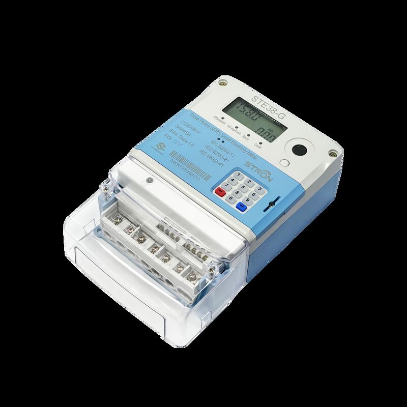 Apparecchiatura di collaudo per contatori elettrici Smart THREE Meter con funzionalità di prepagamento, per garantire il monitoraggio energetico e soluzioni di fatturazione