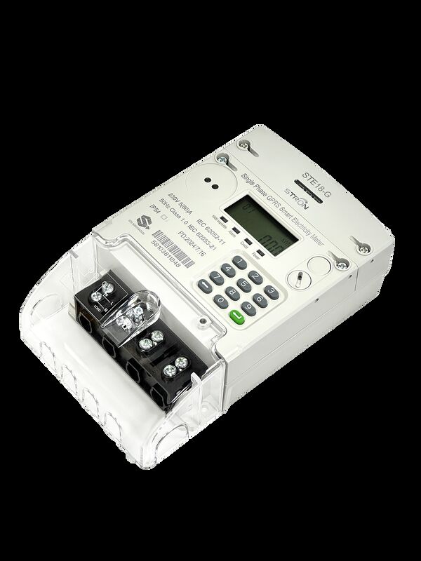 Contatore Elettrico Intelligente Prepagato con Design Monofase, Connettività GPRS 4G e Monitoraggio Remoto per Sistemi di Gestione Energetica