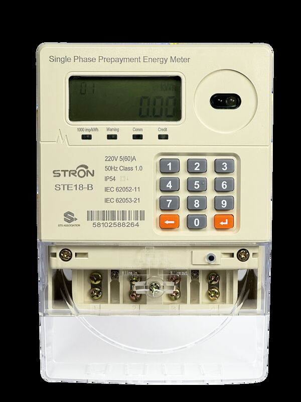 Contatore Elettrico Intelligente Prepagato con Supporto per Metodi di Pagamento Multipli e Configurazione Remota per un'Esperienza Utente Migliorata