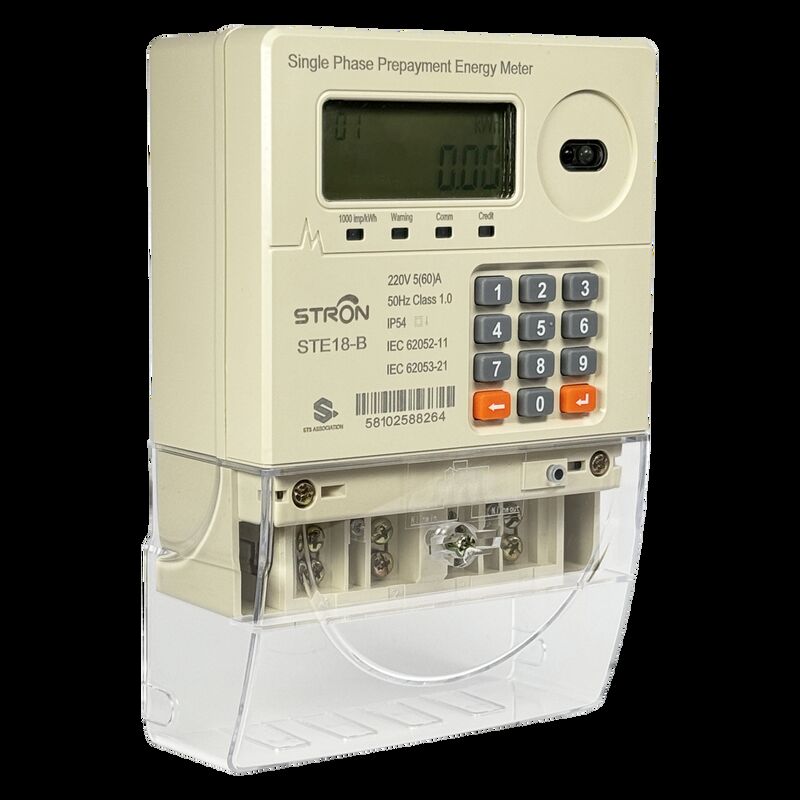 STS monofase con unità di interfaccia del cliente e lettura remota RF per il monitoraggio dell'energia