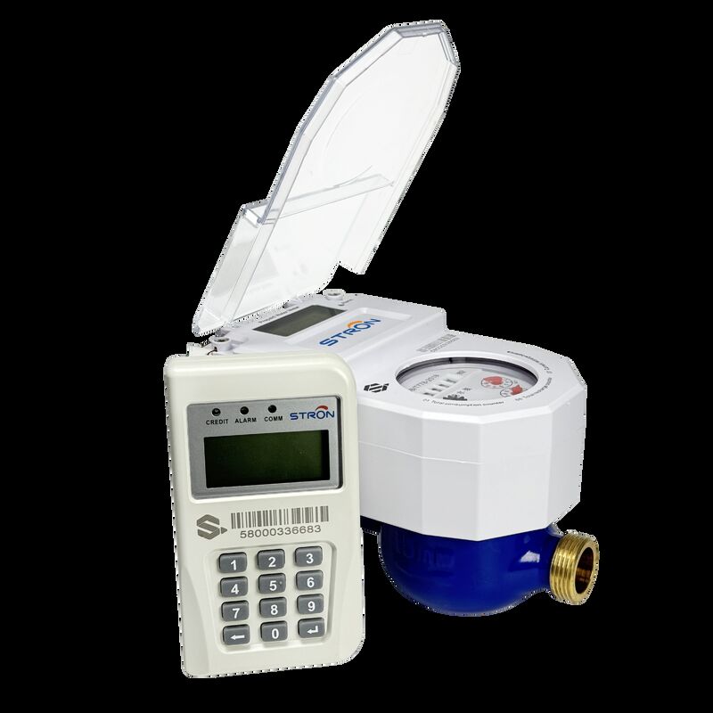 Dispositivo abilitato wireless Smart Water Meter che offre connettività senza soluzione di continuità e monitoraggio in tempo reale per la gestione dell'acqua