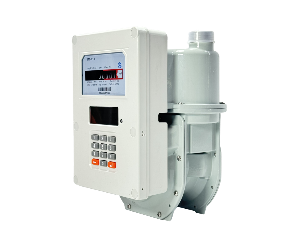Contatore del gas intelligente venduto direttamente dalla fabbrica, ottimizzato per i consumi, che estende la durata della batteria e riduce la frequenza di manutenzione in luoghi remoti