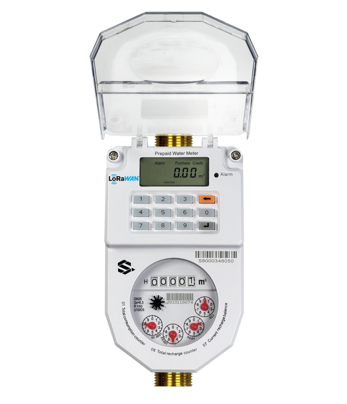 Smart Water Meter Soluzione di misurazione abilitata all'IoT progettata per ottimizzare il consumo d'acqua fornire analisi in tempo reale e risorse di supporto