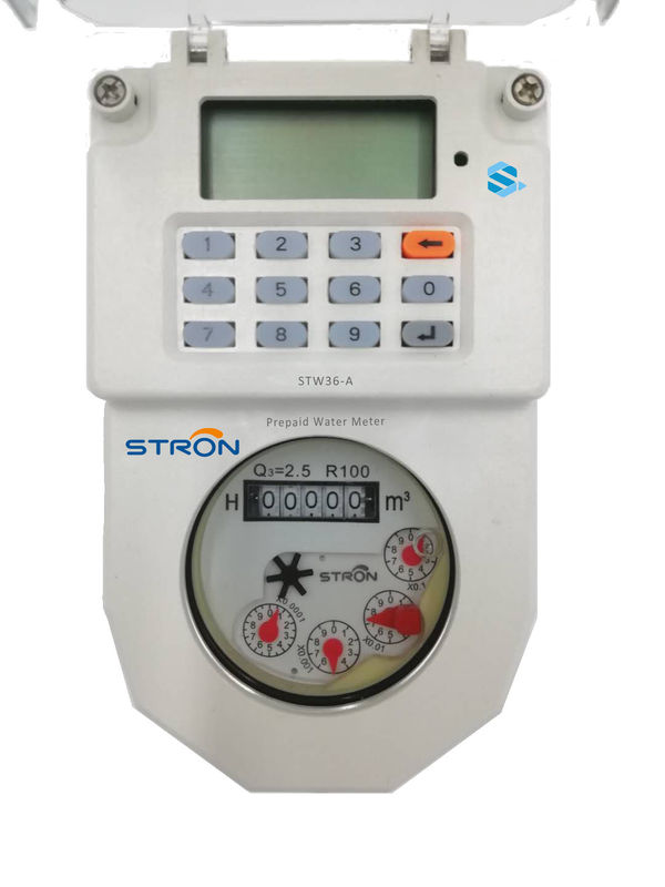 La ricarica SIMBOLICA della tastiera standard di STW36-A DN15 Stron STS ha prepagato il contatore per acqua d'ottone Hotsale
