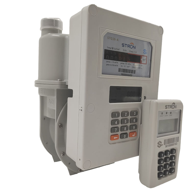 Metro portatile di pagamento in contanti di G4 2dm3 Smart per la misura del consumo del gas