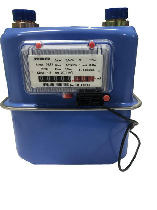 Resistenza della corrosione del misuratore di portata del gas di alta precisione di G4S 0.5Bar 1.2L