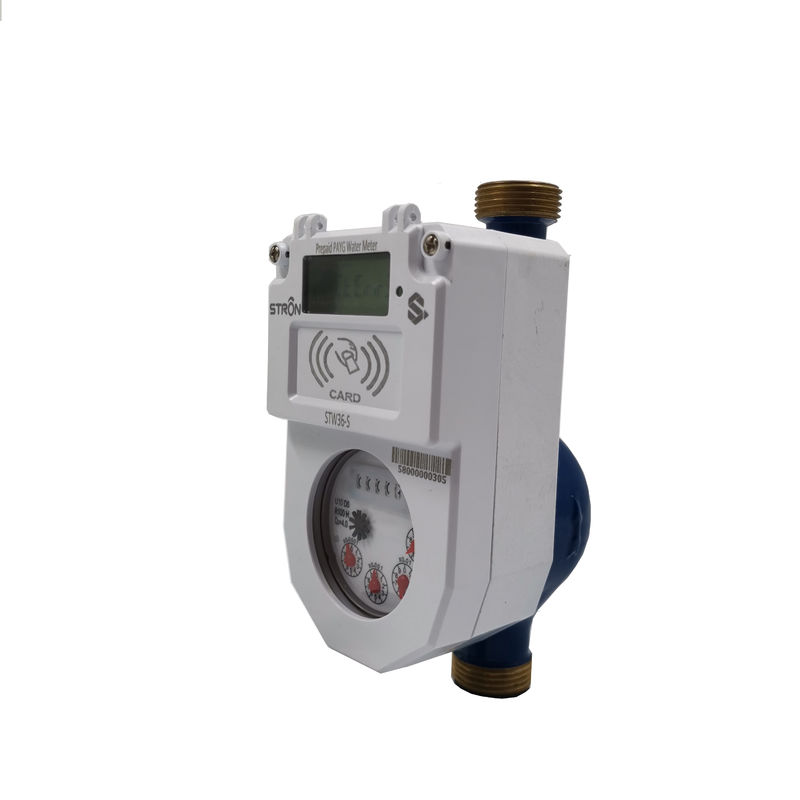 Tipo asciutto contatore per acqua, metro di ISO4046 IP68 di scorrimento dell'acqua di R100 Digital
