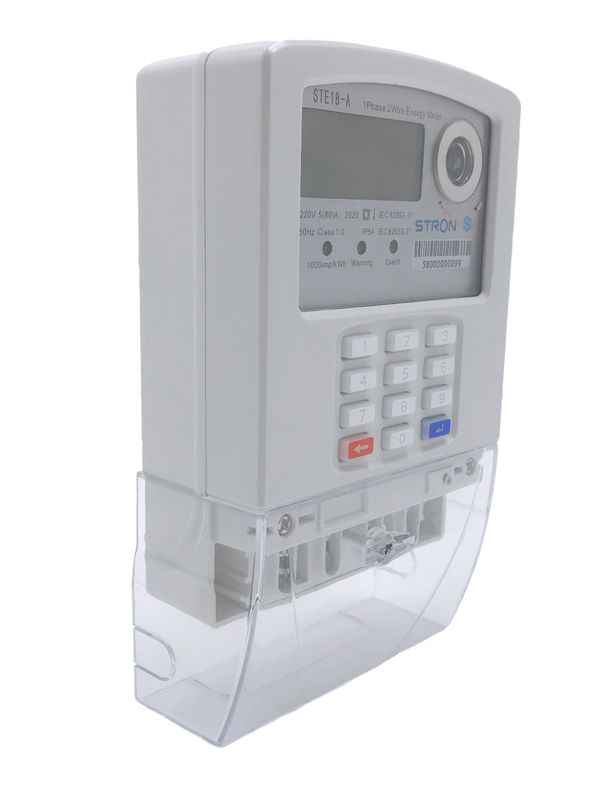 LORA-RF ha spaccato il Anti-compressore che standard dello STS della tastiera la funzione ha prepagato il metro dell'elettricità di Smart di monofase con CIU