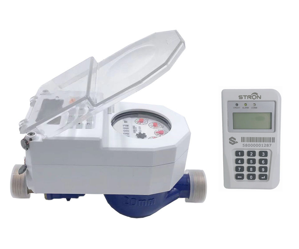 Contatore per acqua elettronico astuto pagato anticipatamente/affrancato con la valvola non di ritorno