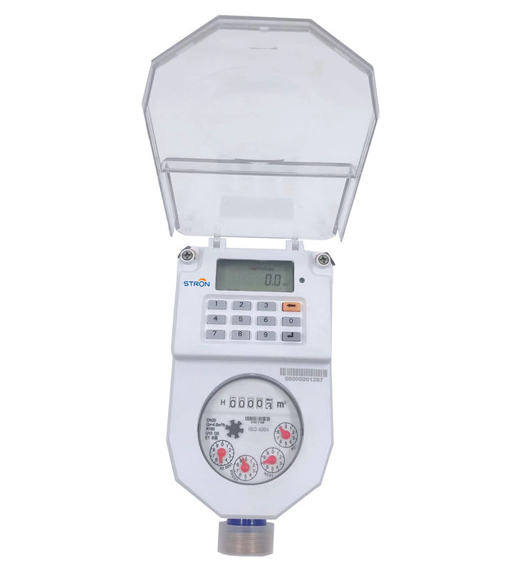 Contatore per acqua elettronico astuto pagato anticipatamente/affrancato con la valvola non di ritorno