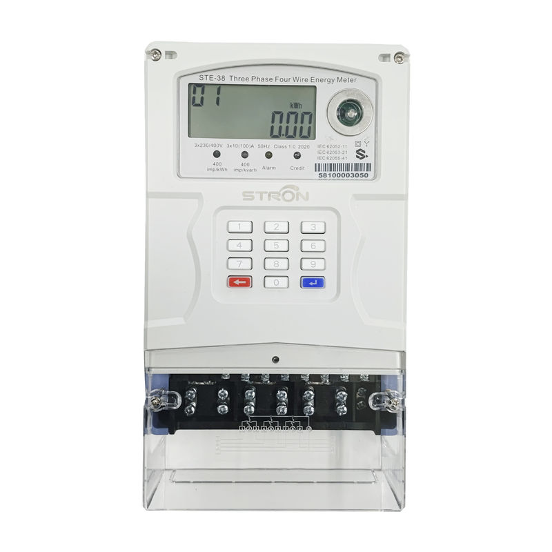 Tipo norma della tastiera pagato anticipatamente pagamento in contanti del tester di elettricità dello STS