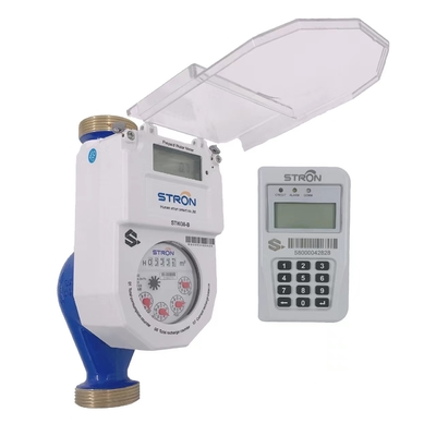 Diretto da fabbrica R160 STS smart CIU telecomando integrato guscio guscio IP68 protezione contatore d'acqua prepagato