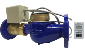 Contatori industriali precisi per l'acqua con modulo di comunicazione LORA-RF e lettura massima di 99999