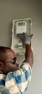 Corrente Massima 80A Contatore Elettrico Commerciale Coperchio Terminale Trasparente Incluso