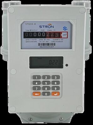 STS Smart Gas Meter prepagato dotato di rilevamento di manomissioni, aggiornamenti del firmware remoto e avvisi di consumo in tempo reale per le utility del gas
