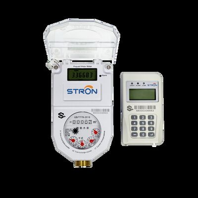 R100 Classe B Multijet Prepaid STS Water Meter con Lora Communication CIU