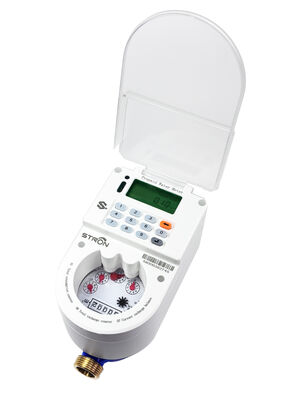 Contatore d'acqua a tastiera prepagata intelligente STS Classe B con display LCD