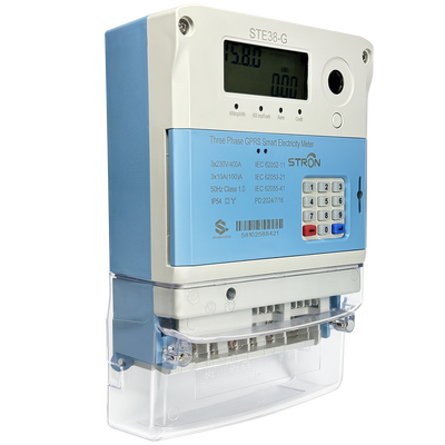 Apparecchiatura di collaudo per contatori elettrici Smart THREE Meter con funzionalità di prepagamento, per garantire il monitoraggio energetico e soluzioni di fatturazione