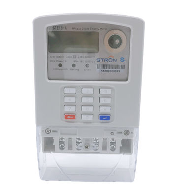 Metro pagato anticipatamente standard Hotsale di misura di elettricità di monofase della tastiera di Stron STS