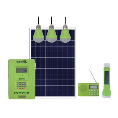 Mini generatore di energia solare da 18V 30W Sistema di energia solare residenziale