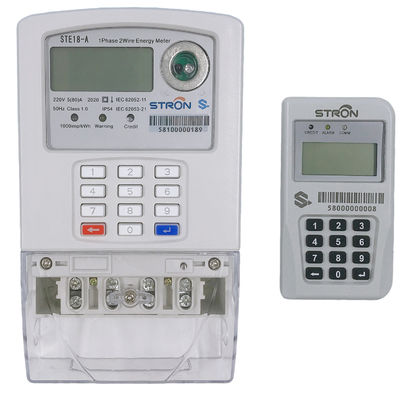 LORA-RF ha spaccato il Anti-compressore che standard dello STS della tastiera la funzione ha prepagato il metro dell'elettricità di Smart di monofase con CIU