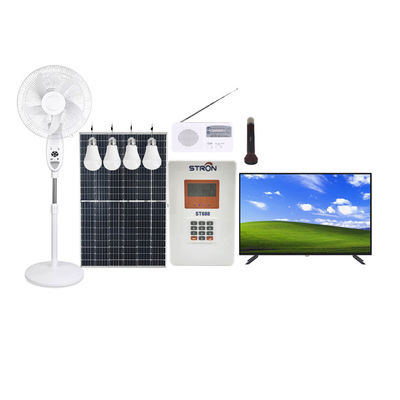 sistema domestico solare di 80W Paygo, sistema di energia solare della casa 6A