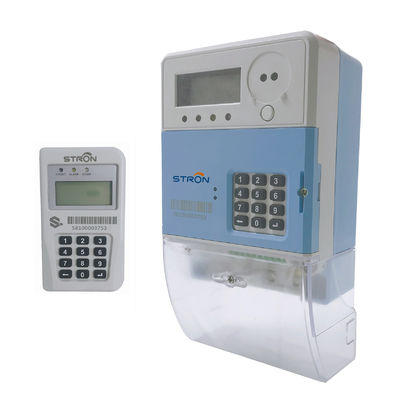 IP54 ha spaccato il metro di energia di monofase, contatore elettrico di pagamento in contanti 60HZ