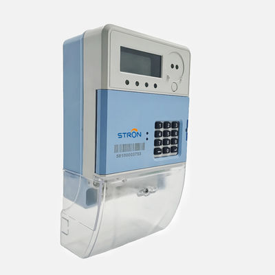 IP54 16kV 1600imp/KWh Smart ha prepagato la monofase del tester dell'elettricità