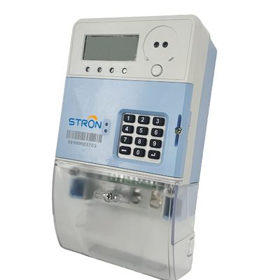 La monofase RS232 900MHz Smart ha prepagato il metro dell'elettricità impermeabile