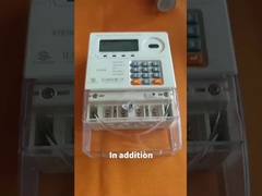 Prepagato Anti Tamper Meter di energia a fase singola Protezione contro l'ingresso IP54 impermeabile