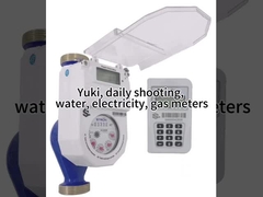 Contatore elettrico prepagato trifase intelligente a risparmio energetico con display digitale